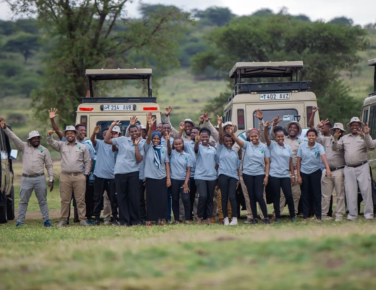 Africa Natural Safaris travel and safari team